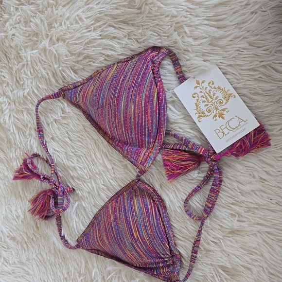 NWT Becca by Rebecca Virtue Mosaic Emily top - Picture 2 of 7